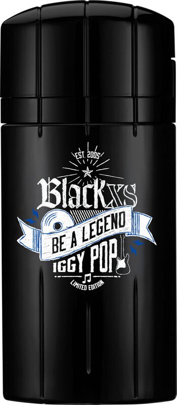 Black XS Be a Legend Iggy Pop